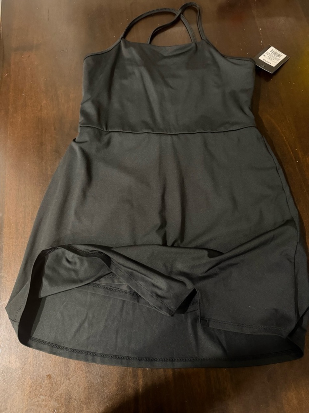 art class Black Strappy Mini Dress
